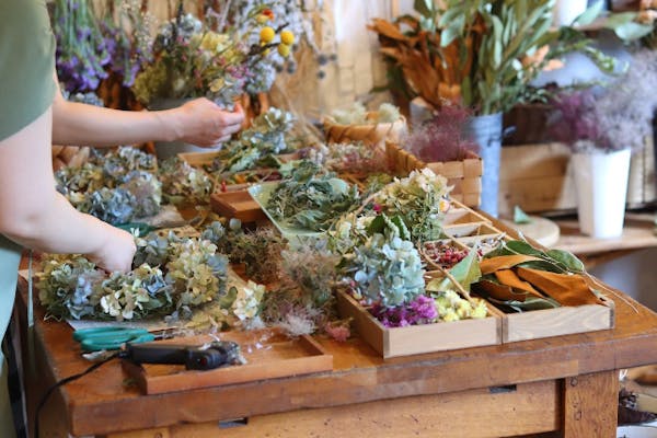 神奈川・川崎・新川崎駅 徒歩6分・フラワーアレンジメント】ドライ