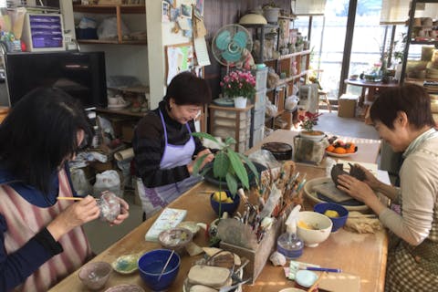 【兵庫・姫路市・陶芸体験】姫路城を眺めながら！手びねりの陶芸体験