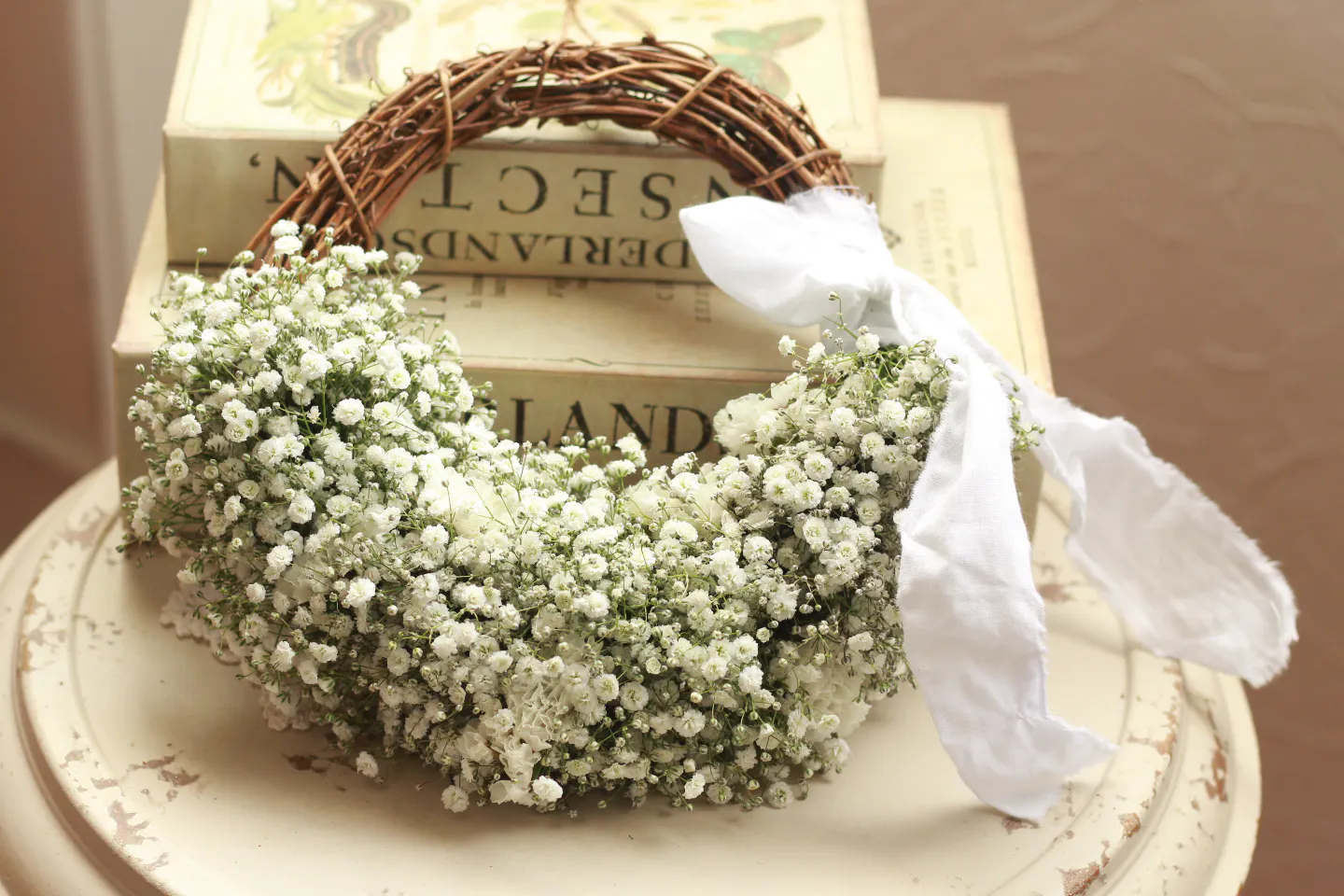 岡山 倉敷 フラワーアレンジメント 生花ウエルカムリース 美観地区から車で15分 生花で作るウエルカムリース作り アソビュー