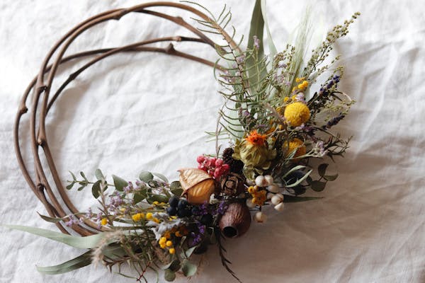 神奈川・川崎市・新川崎駅 徒歩6分・ドライフラワーアレンジメント