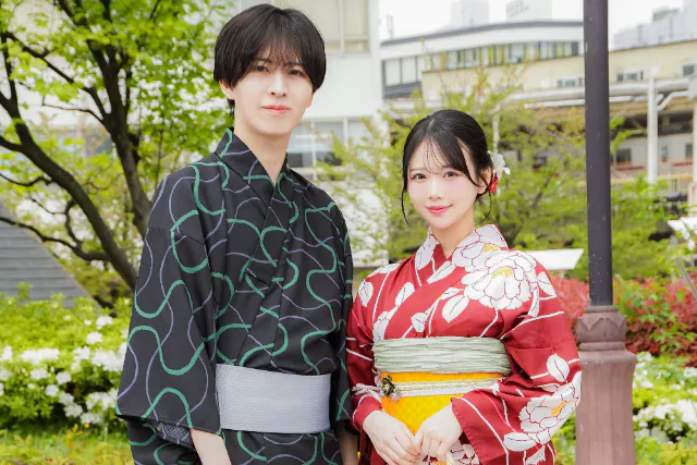 【倉敷・浴衣レンタル】倉敷駅徒歩10分！美観地区から徒歩5分！人気観光スポット多数！ヘアセット付き！花火大会や夏祭りにも！浴衣一式レンタル＆着付けプラン！