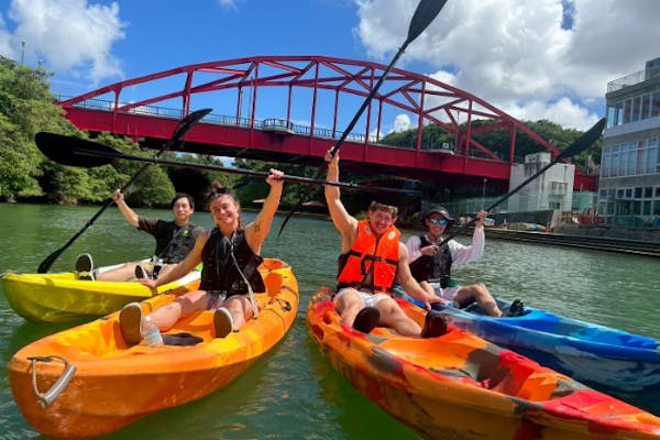 沖縄・嘉手納・カヤック】緑あふれる自然を楽しむ♪比謝川マングローブ