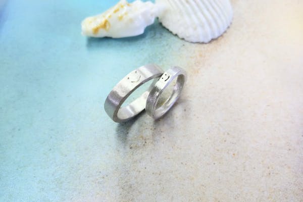熱海・リング＆シルバーアクセサリー作り】99.9％純銀！世界に