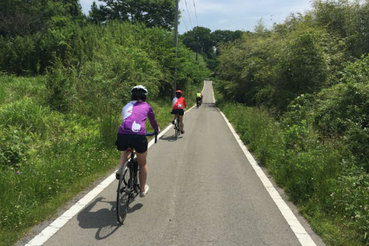 栃木 那須 サイクリング 朝日を浴びながら 那須高原モーニングライド 早朝発 電動アシスト付 アソビュー