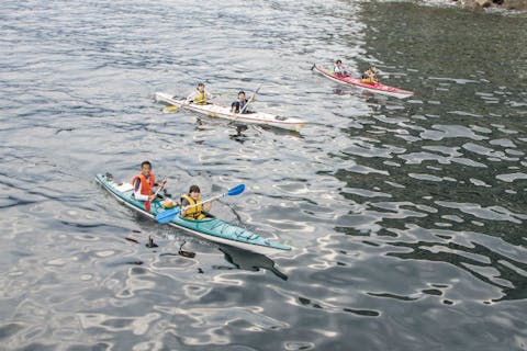 【静岡・熱海・カヤック】ワクワクの洞窟探検付き！シーカヤック＆シュノーケリング体験（1日）