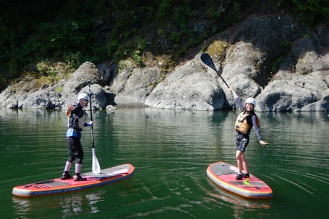 【静岡・富士宮市・SUP】写真撮影付き！リバーSUP