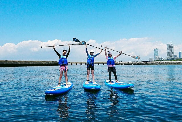 千葉・幕張・SUP】手ぶらで水上散歩を体験！｜アソビュー！
