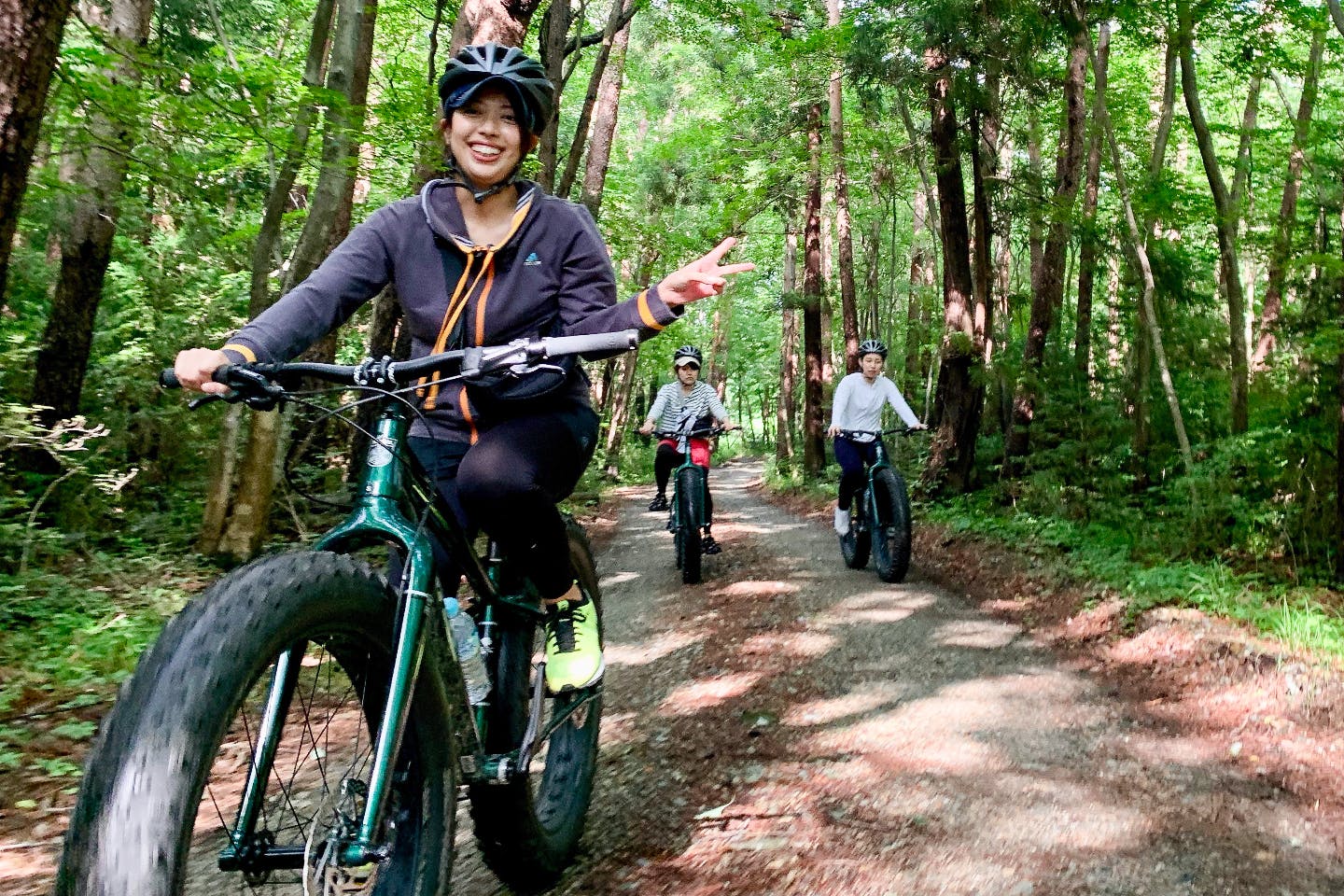 栃木 那須 Mtb ファットバイクで疾走 林道グラベルライド コーヒーブレイク付き アソビュー