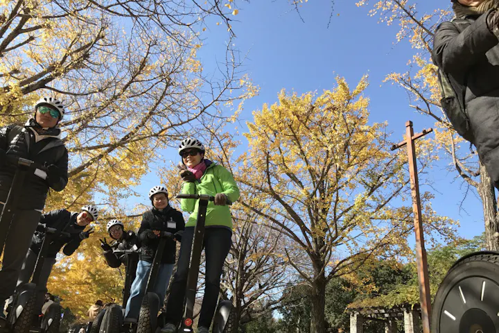 昭和記念公園セグウェイツアー ネット予約ならアソビュー