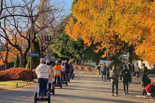 【東京・立川】自然を満喫！昭和記念公園でセグウェイ体験！未経験者も安心！広い園内をガイドがご案内します！