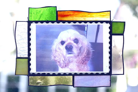 【大人気の鎌倉エリア・ステンドグラス・フォトフレーム】当日持ち帰れるのがうれしい！ステンドグラスを組み合わせてフォトフレームを作ろう！