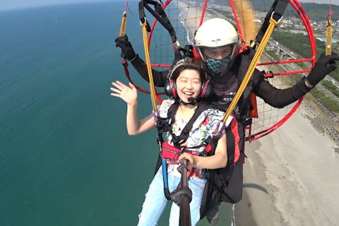 浜松・浜名湖のモーターパラグライダー体験 比較・予約【アソビュー！】