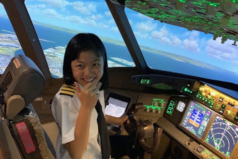 品川・フライトシミュレーター】学割コース《体験 30分