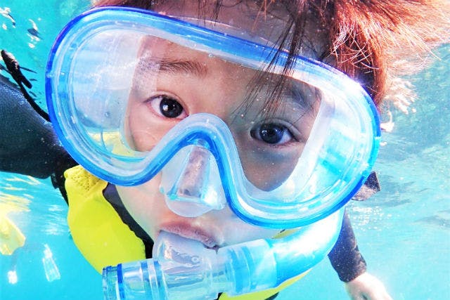 【ビーチシュノーケリング・沖縄美ら海】1歳から楽しめる！家族・カップル・夫婦、グループ貸切で楽しめる無料撮影付き♪