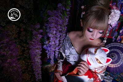 京都市 花魁体験 妖艶な美女へと変身 花魁おとめプラン 写真撮影付き アソビュー