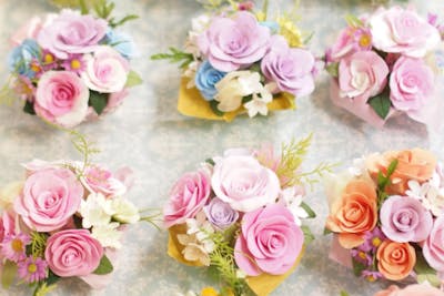 東京・品川・クレイアート】粘土でバラを咲かせよう！クレイアート