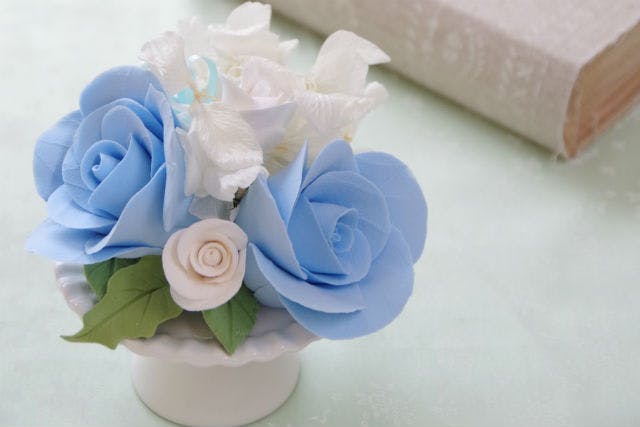 東京・品川・クレイアート】粘土でバラを咲かせよう！クレイアート