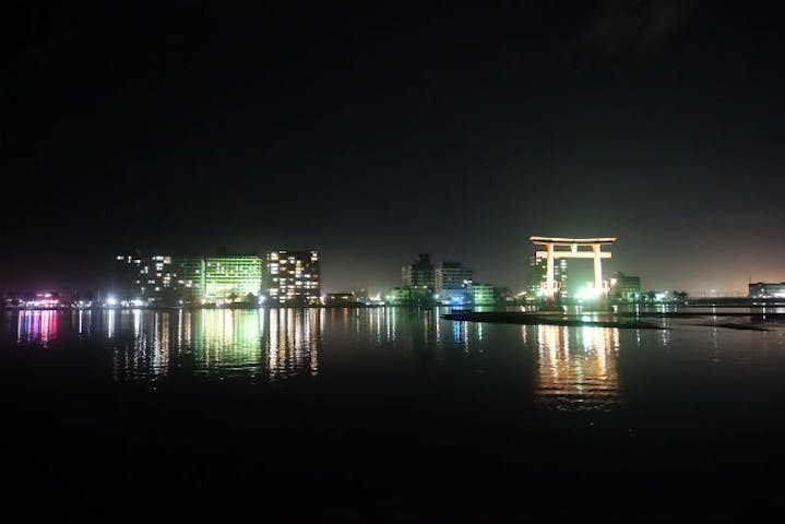 静岡 浜名湖 クルージング 夜の湖で船上から星空を満喫 ナイトクルージング アソビュー