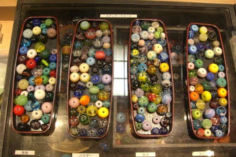 【浅草・とんぼ玉体験】アクセサリーにも加工可能！江戸とんぼ玉作り（3個）