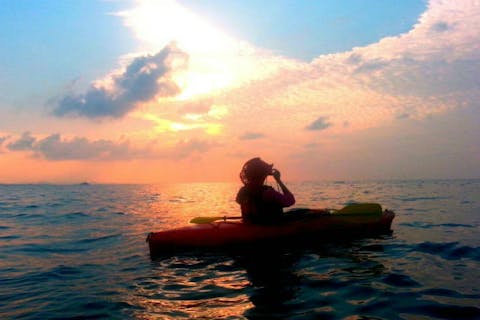 【兵庫・カヤック】日本夕陽百選の海へ！サンセットクルーズ