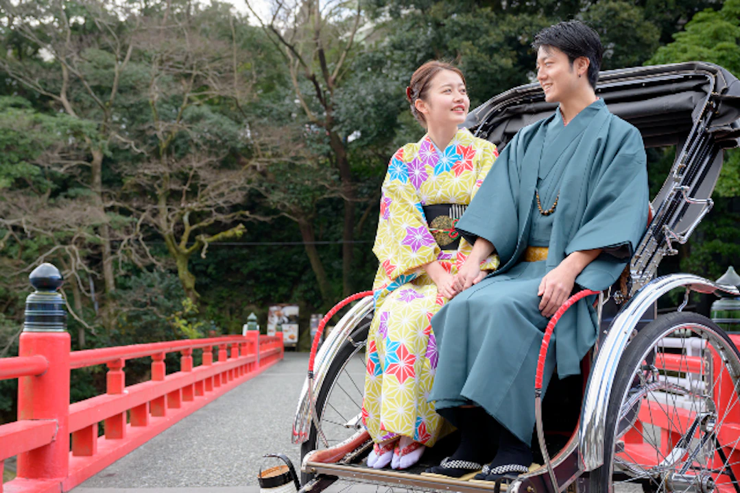 【箱根・着物・浴衣レンタル・男女カップルプラン】デートにぴったり!着物レンタルで箱根旅行を彩るプラン