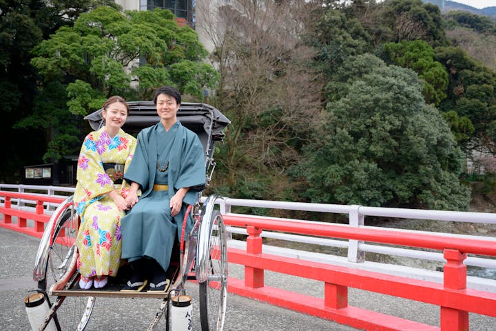 箱根 着物 浴衣レンタル 男女カップルプラン デートにぴったり 着物レンタルで箱根旅行を彩るプラン アソビュー