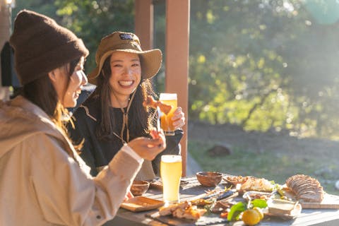 【三重・津市・BBQ】薪割りから火おこしまで！美杉の木を学び、楽しみ尽くすプランクバーベキュー