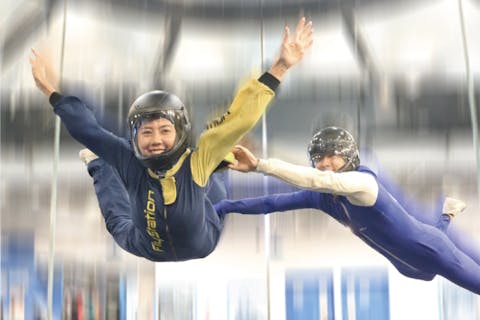 【埼玉・インドアスカイダイビング】大人料金プラン☆初心者でも安心