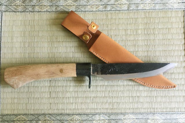 【京都・亀岡・伝統工芸】刀工が丁寧にレクチャー！京都で唯一の本格和式ナイフ作り