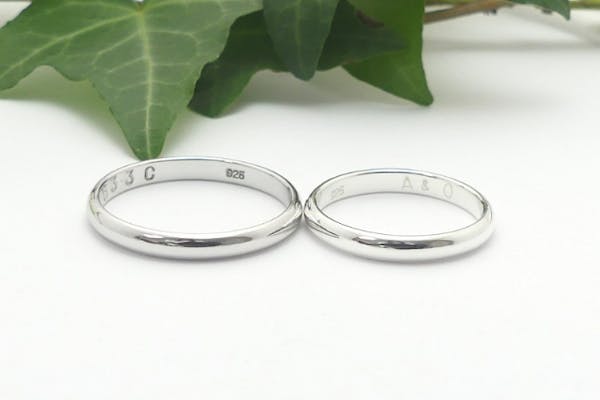 東京・西荻窪・ペアリング制作】シンプルな甲丸リング（2時間半）・顔