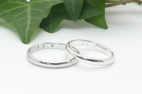 東京・西荻窪・ペアリング制作】シンプルな甲丸リング（2時間半）・顔