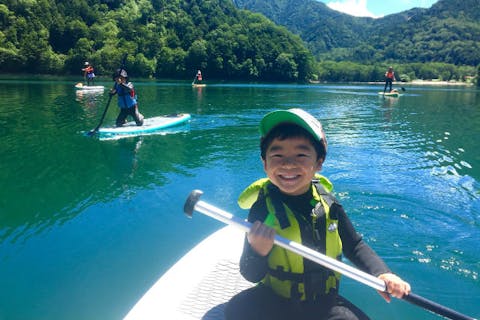 【群馬・SUP】透明度の高さが自慢！菅沼SUPツアー （デイツアー）
