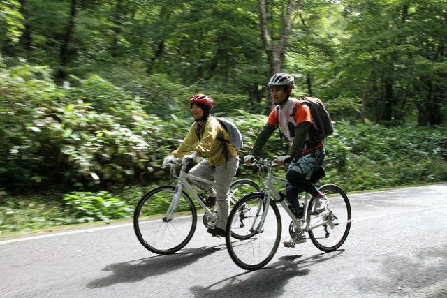 【鳥取・大山・サイクリング】マイペースに走ろう！自分たちでダウンヒルプラン