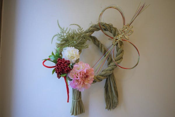 名古屋・フラワーアレンジメント】新春を迎えよう！お正月しめ縄飾り