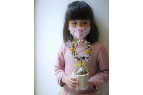 【名古屋・フラワーアレンジメント】お子様のためのフラワーレッスン