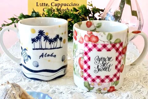 【静岡・ポーセラーツ】初心者向け！簡単かわいいポーセラーツ体験