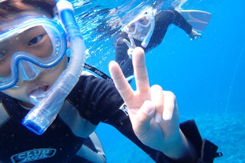 【石垣島・川平・5時間】マンタシュノーケリング&サンゴ礁シュノーケリング＜4名以上ガイド貸切＞ ★ランチ付き ★写真プレゼント