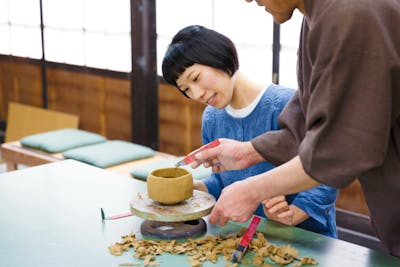 黒楽茶碗 2客 - 陶芸