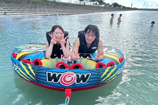 沖縄・ホバーボード】ホバーボード、水上バイク、遊具4種、全7種類2