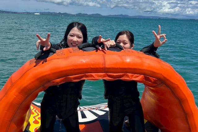 【沖縄・ホバーボード】ホバーボード、水上バイク、遊具4種、全6種類3時間貸切プラン