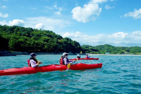 【瀬戸内しまなみ・シーカヤック】瀬戸内海のほぼ中央で開催！体験スクール（1日コース）