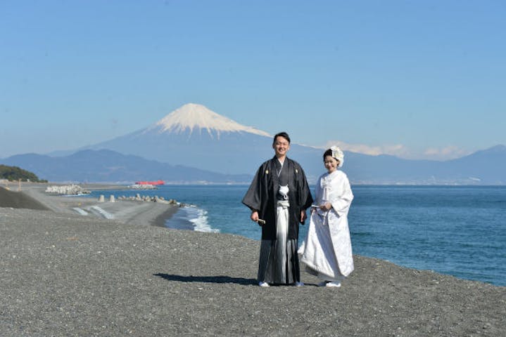 静岡 フォトスタジオ 日本新三景 三保の松原 世界遺産でブライダル撮影 アソビュー