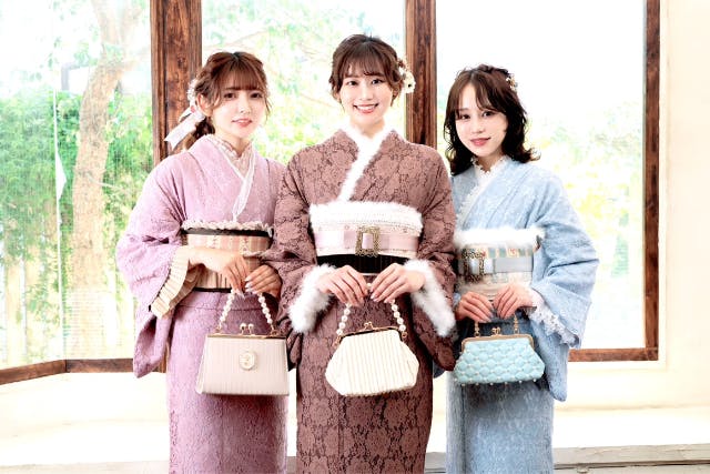 【神奈川・鎌倉・浴衣レンタル】★地域クーポン使えます！★大人気レトロモダンプラン★ヘアセット付き！アンティーク着物をエレガントに♡