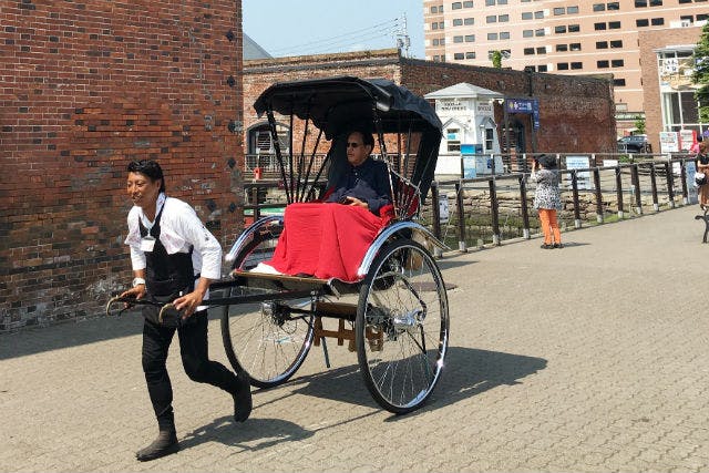 北海道 函館 人力車 1分コース アソビュー