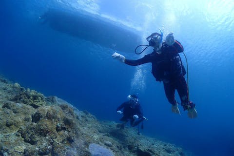 【宮古島・体験ダイビング】初心者歓迎！伊良部島・2ボートダイビング