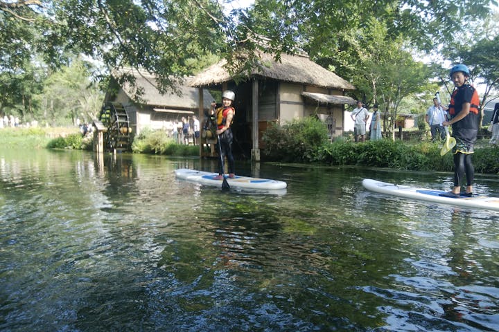長野 Sup 安曇野の水車と清流を辿る Supで川下り 写真撮影付き アソビュー 長野 Sup 安曇野の水車と清流を辿る Supで川下り 写真撮影付き アソビュー