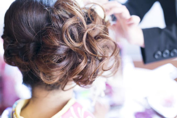 京都 浴衣レンタル 三条駅徒歩2分 編み込みヘアアレンジ 髪飾りも 京都 浴衣レンタル 三条駅徒歩2分 編み込みヘアアレンジ 髪飾りも