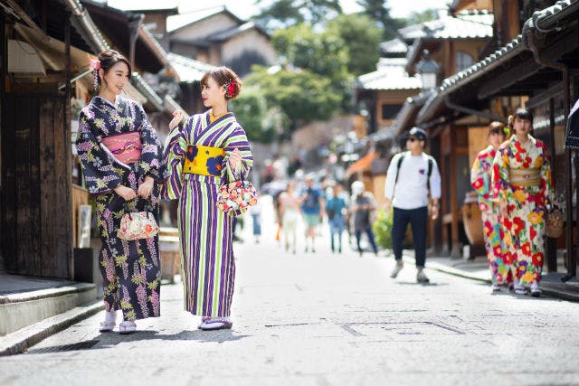 京都駅 着物レンタル 京都駅ナカ 改札前 ヘアセット付き イベント