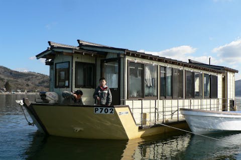 【山梨・山中湖・クルージング】納涼屋形船で宴会をしよう！グループ向け・貸切プラン