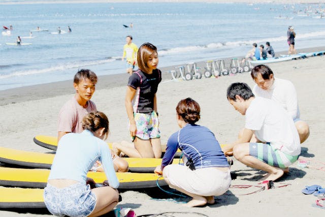 湘南・サーフィンスクール・3時間】湘南海岸公園駅徒歩5秒！駅近